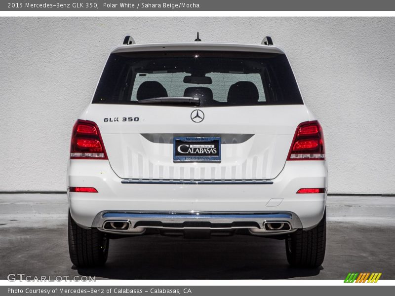 Polar White / Sahara Beige/Mocha 2015 Mercedes-Benz GLK 350