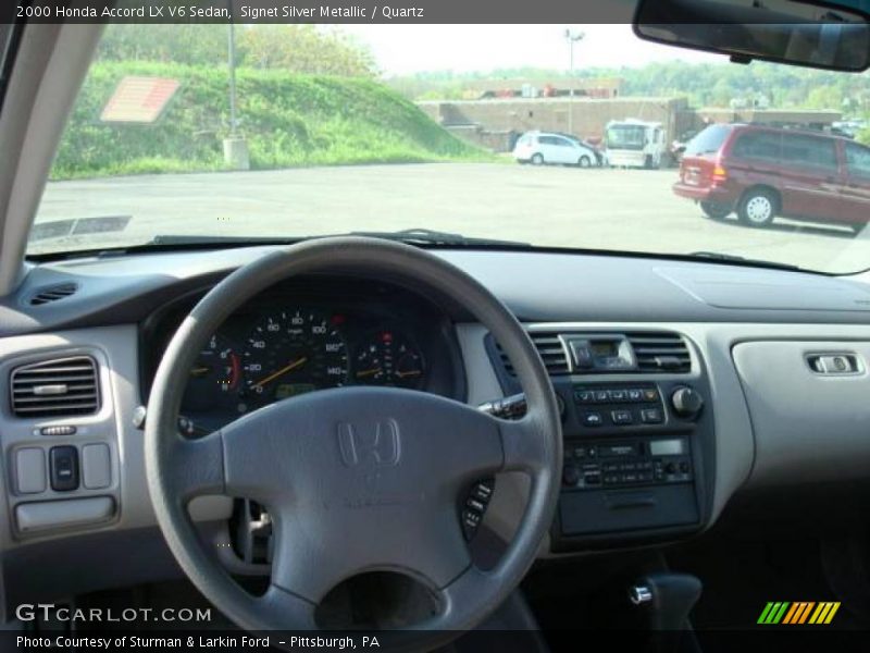 Signet Silver Metallic / Quartz 2000 Honda Accord LX V6 Sedan