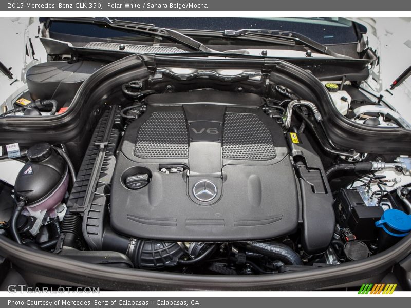 Polar White / Sahara Beige/Mocha 2015 Mercedes-Benz GLK 350