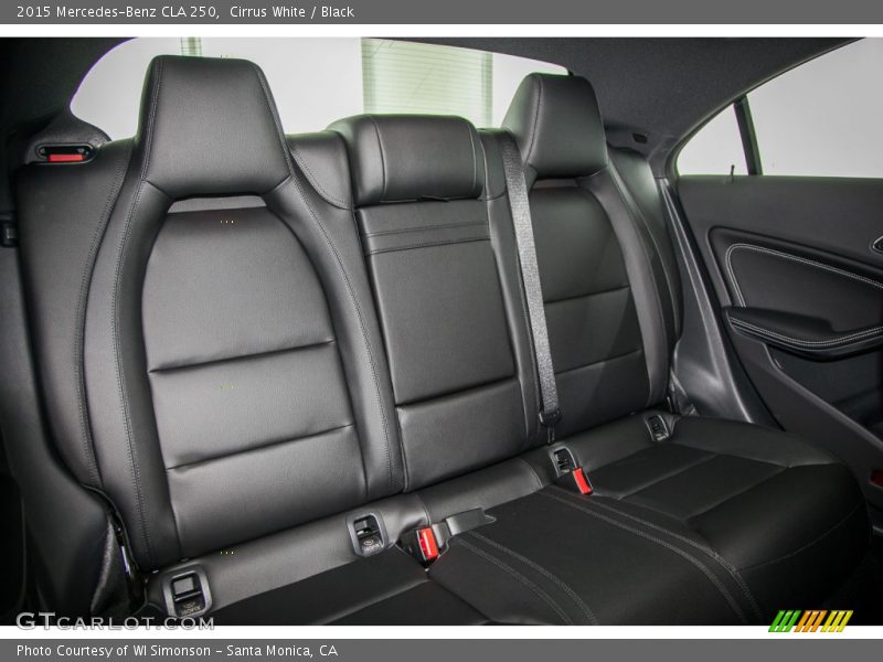 Cirrus White / Black 2015 Mercedes-Benz CLA 250