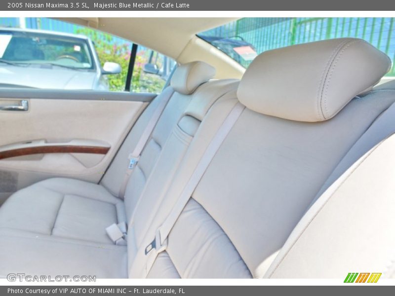 Majestic Blue Metallic / Cafe Latte 2005 Nissan Maxima 3.5 SL
