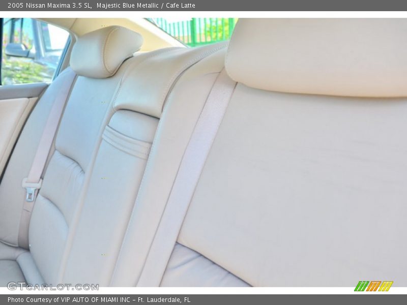 Majestic Blue Metallic / Cafe Latte 2005 Nissan Maxima 3.5 SL