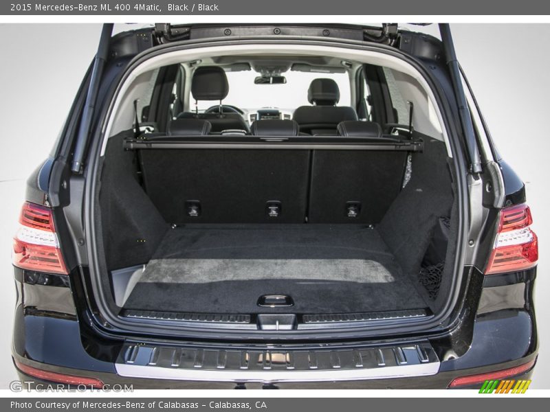 Black / Black 2015 Mercedes-Benz ML 400 4Matic