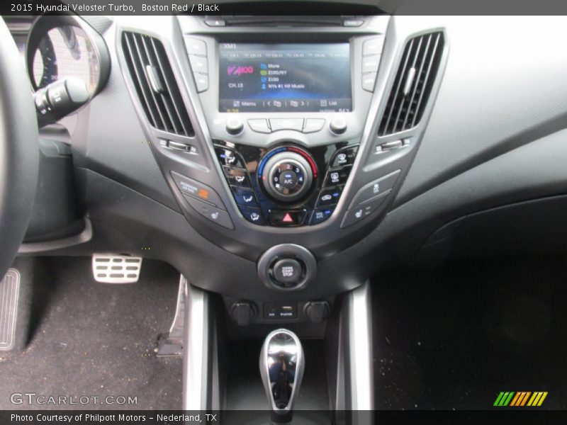 Boston Red / Black 2015 Hyundai Veloster Turbo