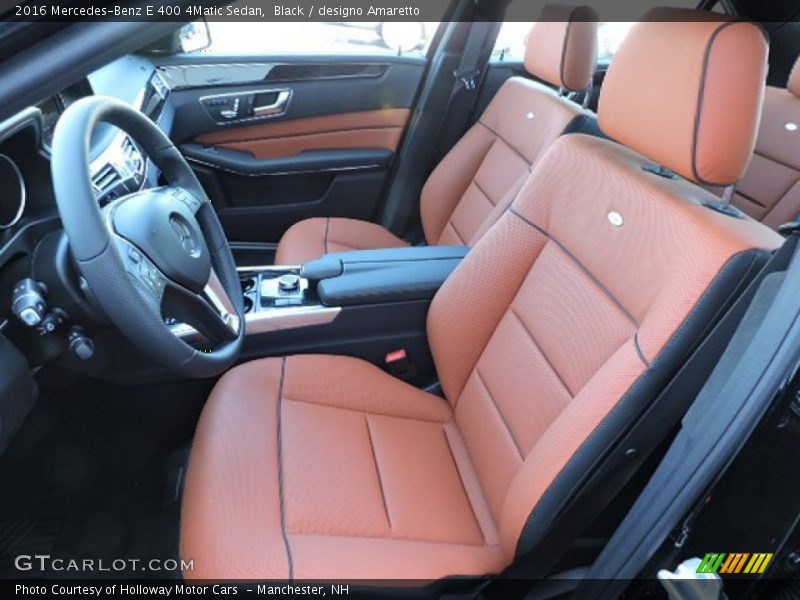  2016 E 400 4Matic Sedan designo Amaretto Interior
