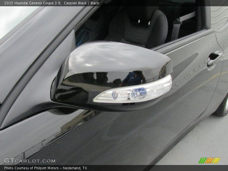 Caspian Black / Black 2015 Hyundai Genesis Coupe 3.8
