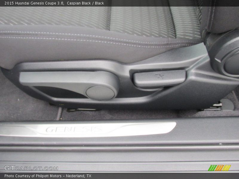 Caspian Black / Black 2015 Hyundai Genesis Coupe 3.8