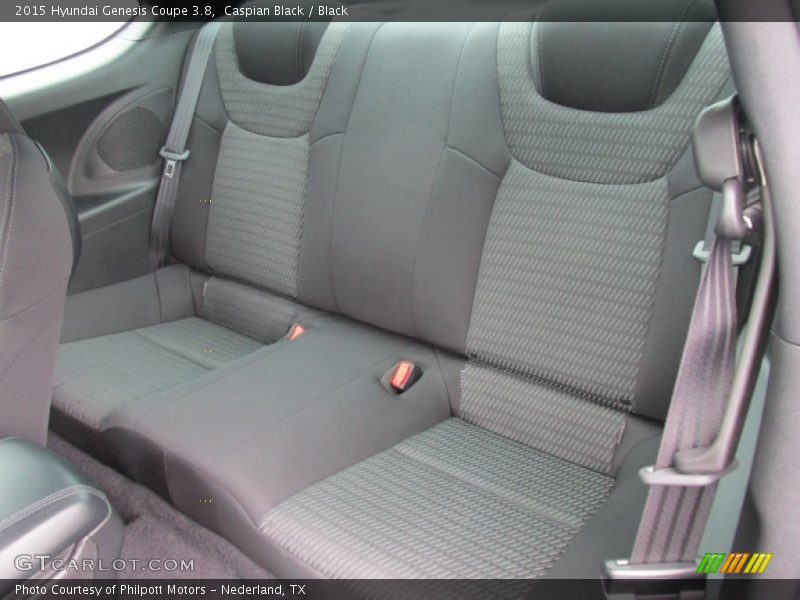 Caspian Black / Black 2015 Hyundai Genesis Coupe 3.8