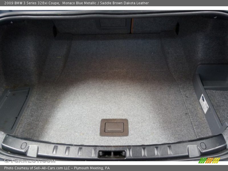 Monaco Blue Metallic / Saddle Brown Dakota Leather 2009 BMW 3 Series 328xi Coupe