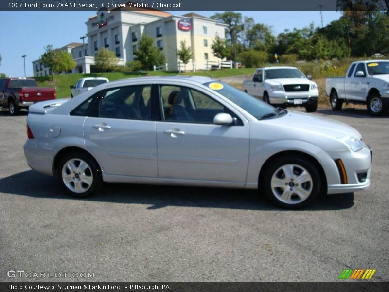 CD Silver Metallic / Charcoal 2007 Ford Focus ZX4 ST Sedan