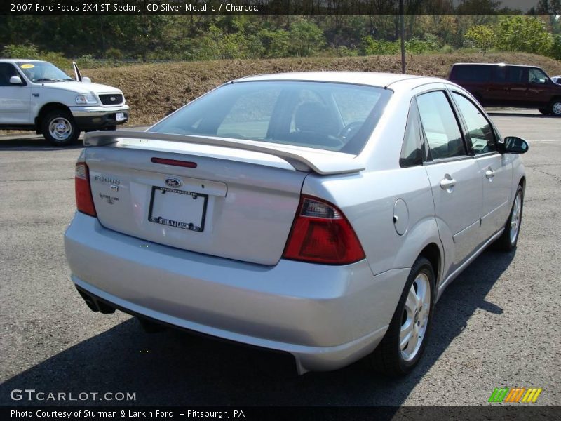 CD Silver Metallic / Charcoal 2007 Ford Focus ZX4 ST Sedan