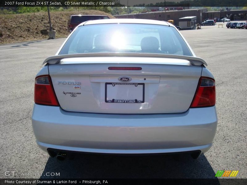 CD Silver Metallic / Charcoal 2007 Ford Focus ZX4 ST Sedan