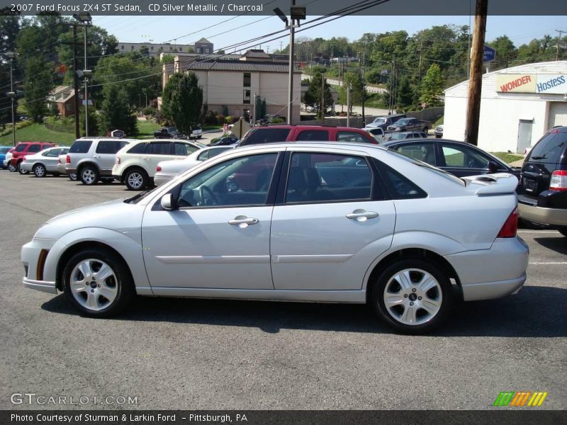 CD Silver Metallic / Charcoal 2007 Ford Focus ZX4 ST Sedan