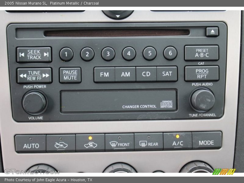Platinum Metallic / Charcoal 2005 Nissan Murano SL