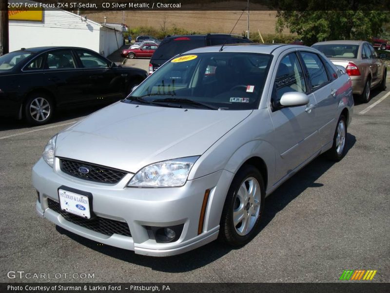 CD Silver Metallic / Charcoal 2007 Ford Focus ZX4 ST Sedan