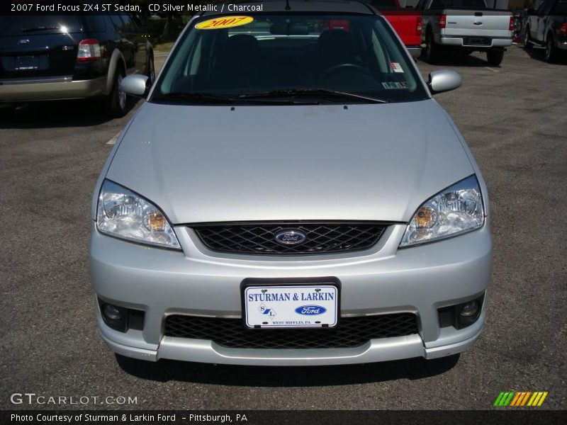 CD Silver Metallic / Charcoal 2007 Ford Focus ZX4 ST Sedan