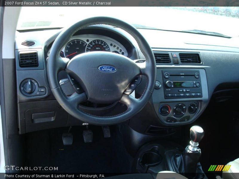 CD Silver Metallic / Charcoal 2007 Ford Focus ZX4 ST Sedan