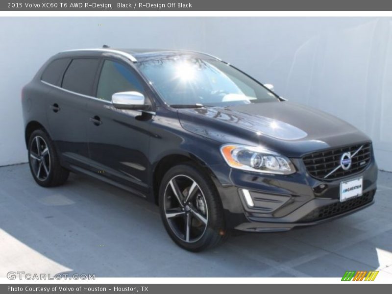 Black / R-Design Off Black 2015 Volvo XC60 T6 AWD R-Design