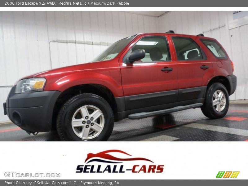 Redfire Metallic / Medium/Dark Pebble 2006 Ford Escape XLS 4WD