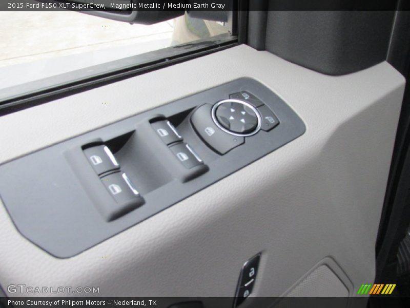 Magnetic Metallic / Medium Earth Gray 2015 Ford F150 XLT SuperCrew