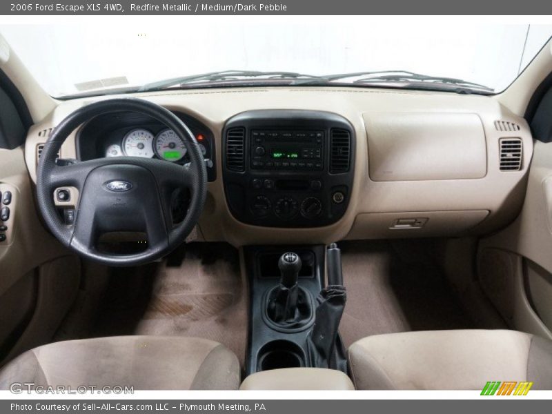Redfire Metallic / Medium/Dark Pebble 2006 Ford Escape XLS 4WD