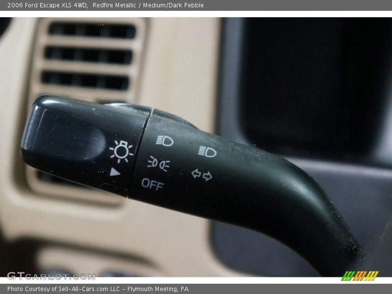 Redfire Metallic / Medium/Dark Pebble 2006 Ford Escape XLS 4WD