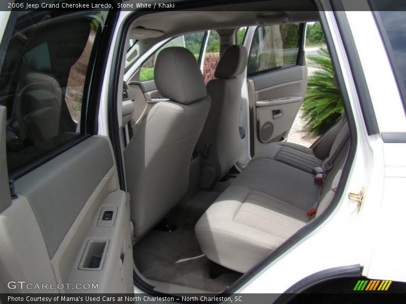 Stone White / Khaki 2006 Jeep Grand Cherokee Laredo
