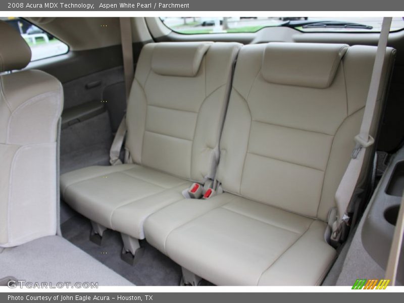 Aspen White Pearl / Parchment 2008 Acura MDX Technology