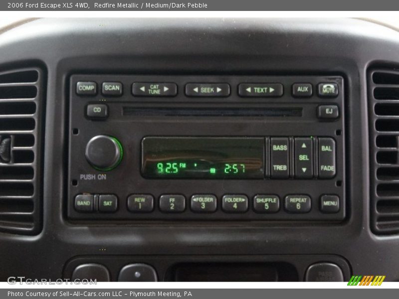 Redfire Metallic / Medium/Dark Pebble 2006 Ford Escape XLS 4WD