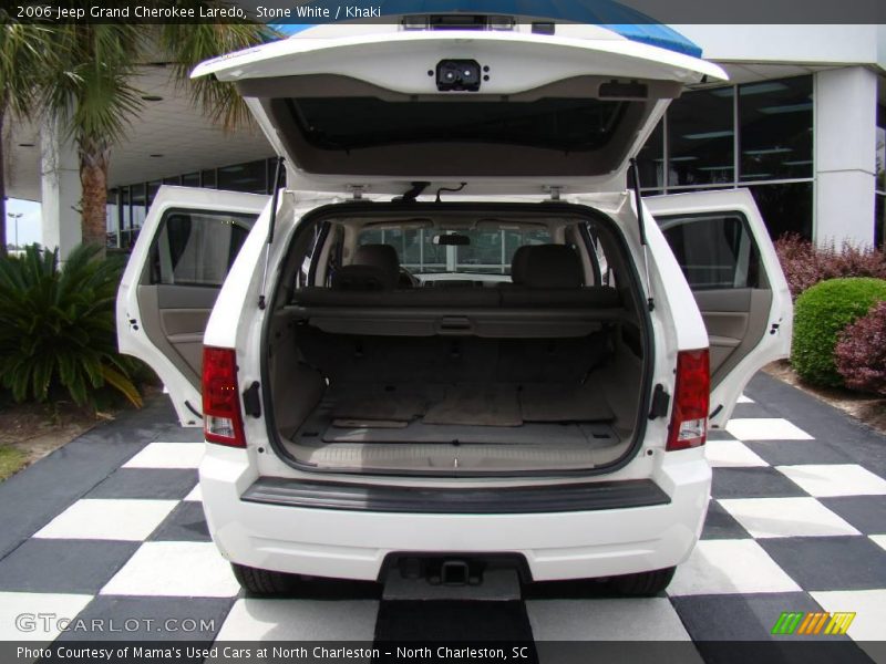Stone White / Khaki 2006 Jeep Grand Cherokee Laredo