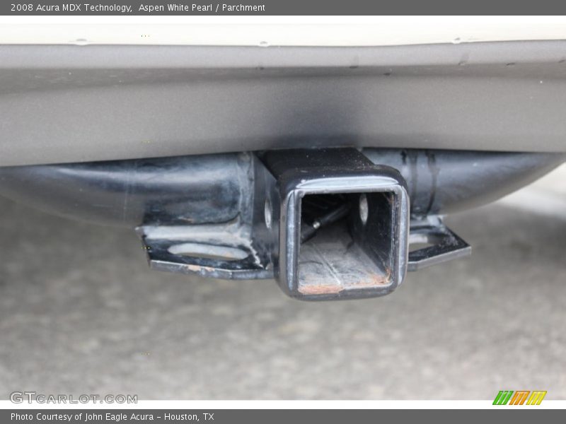 Aspen White Pearl / Parchment 2008 Acura MDX Technology