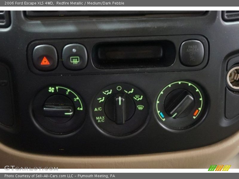Redfire Metallic / Medium/Dark Pebble 2006 Ford Escape XLS 4WD