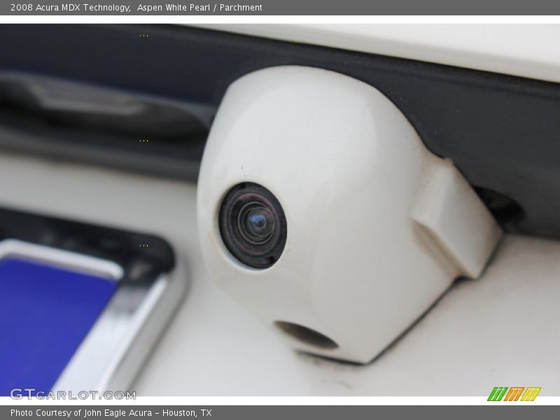 Aspen White Pearl / Parchment 2008 Acura MDX Technology
