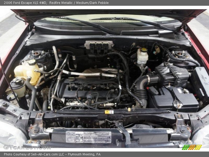 Redfire Metallic / Medium/Dark Pebble 2006 Ford Escape XLS 4WD