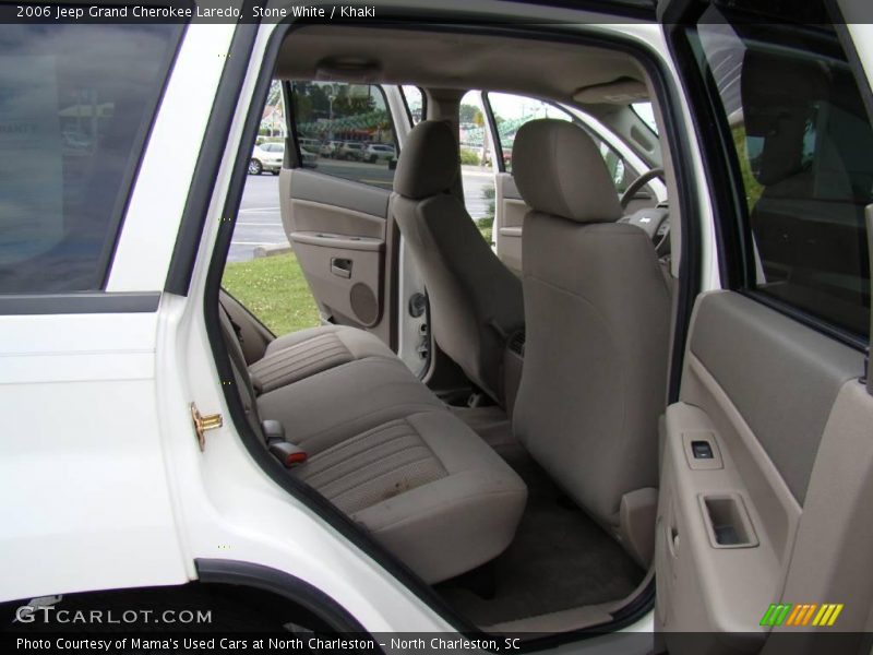 Stone White / Khaki 2006 Jeep Grand Cherokee Laredo