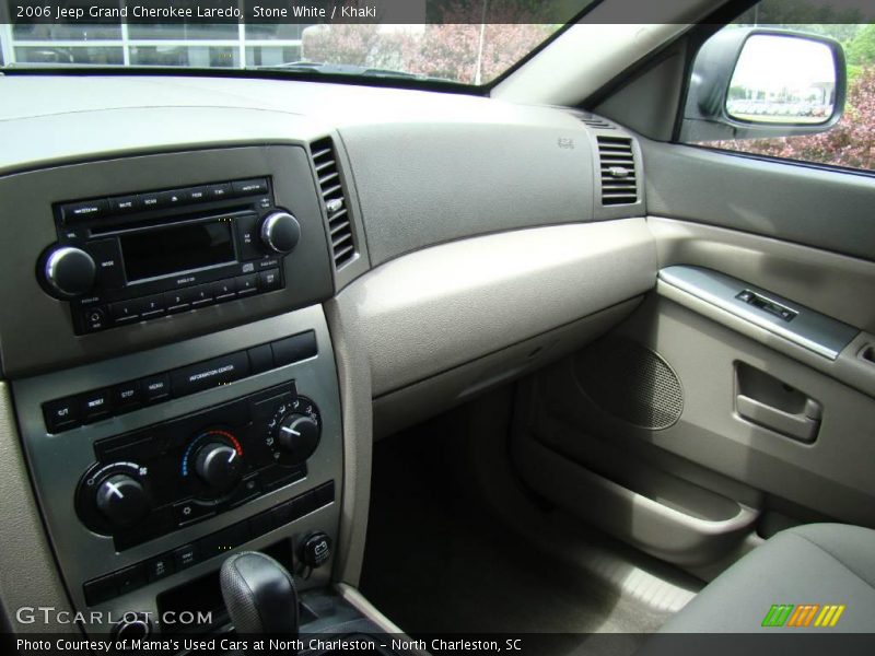 Stone White / Khaki 2006 Jeep Grand Cherokee Laredo