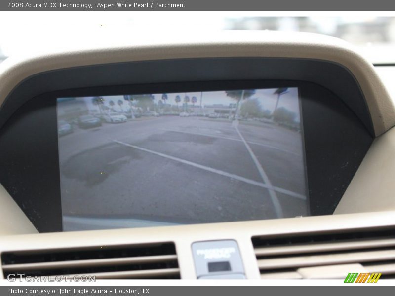Aspen White Pearl / Parchment 2008 Acura MDX Technology