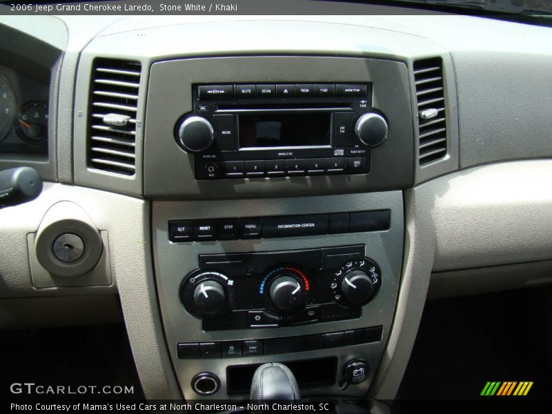 Stone White / Khaki 2006 Jeep Grand Cherokee Laredo