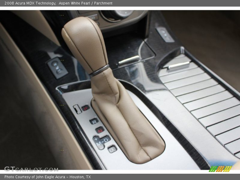 Aspen White Pearl / Parchment 2008 Acura MDX Technology
