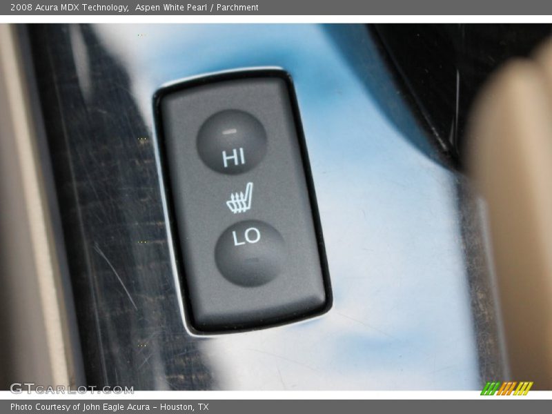 Aspen White Pearl / Parchment 2008 Acura MDX Technology
