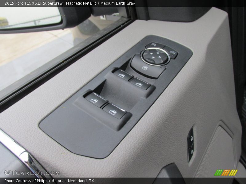 Magnetic Metallic / Medium Earth Gray 2015 Ford F150 XLT SuperCrew