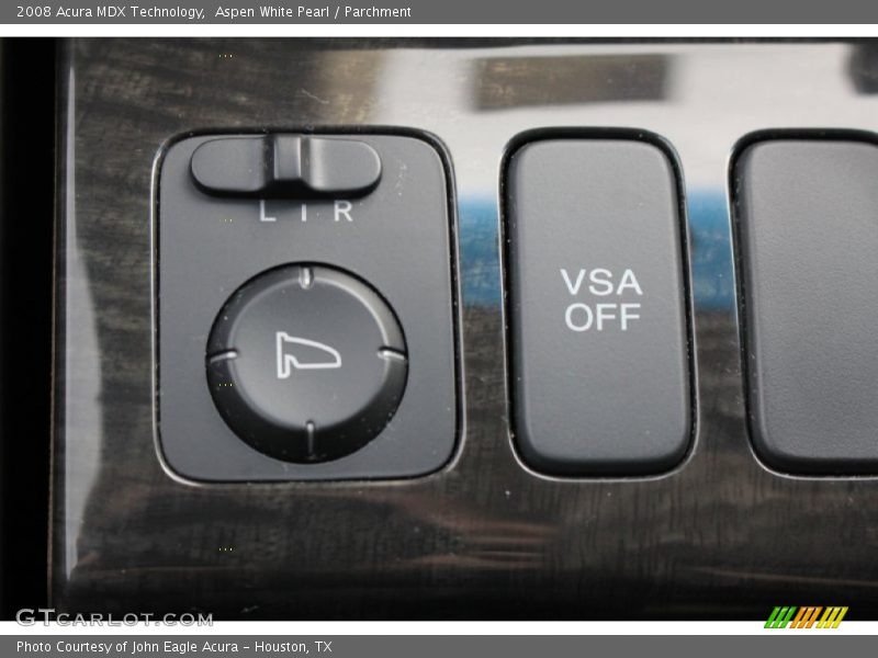 Aspen White Pearl / Parchment 2008 Acura MDX Technology