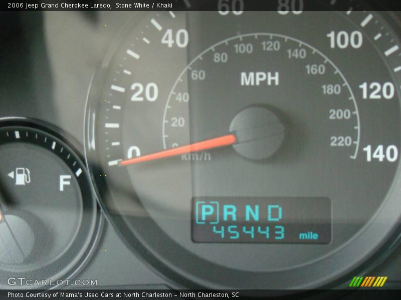 Stone White / Khaki 2006 Jeep Grand Cherokee Laredo