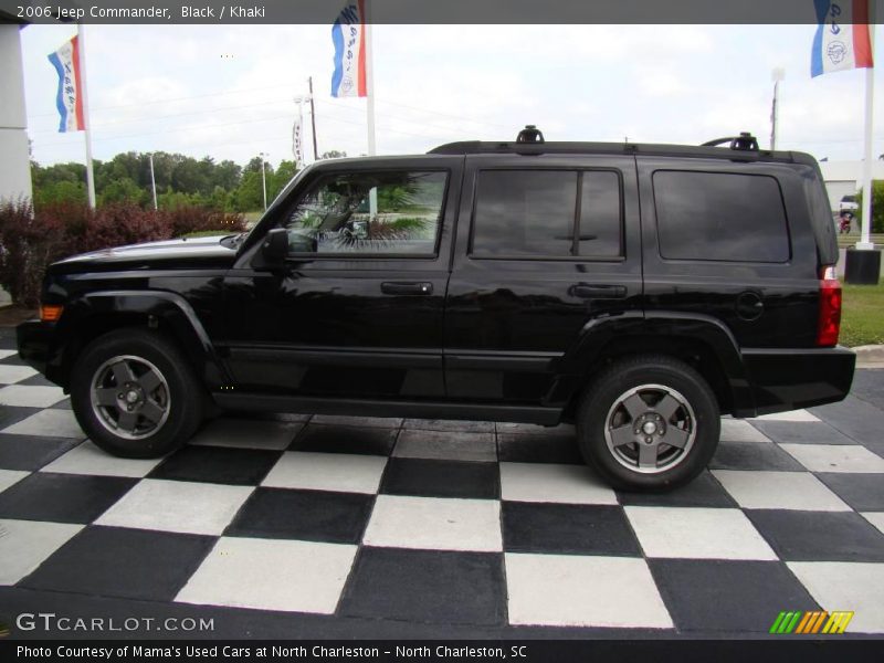 Black / Khaki 2006 Jeep Commander