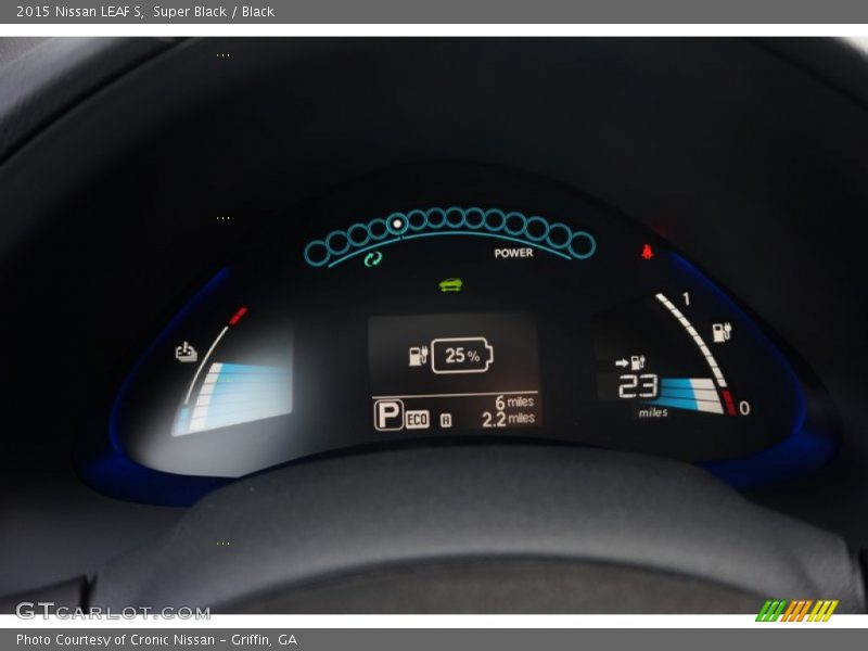 Super Black / Black 2015 Nissan LEAF S