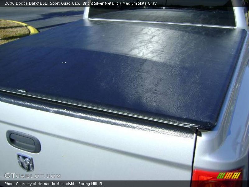 Bright Silver Metallic / Medium Slate Gray 2006 Dodge Dakota SLT Sport Quad Cab