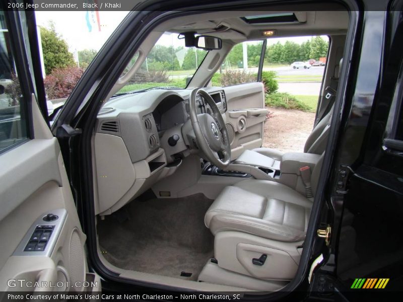 Black / Khaki 2006 Jeep Commander