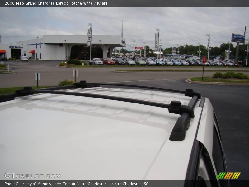 Stone White / Khaki 2006 Jeep Grand Cherokee Laredo