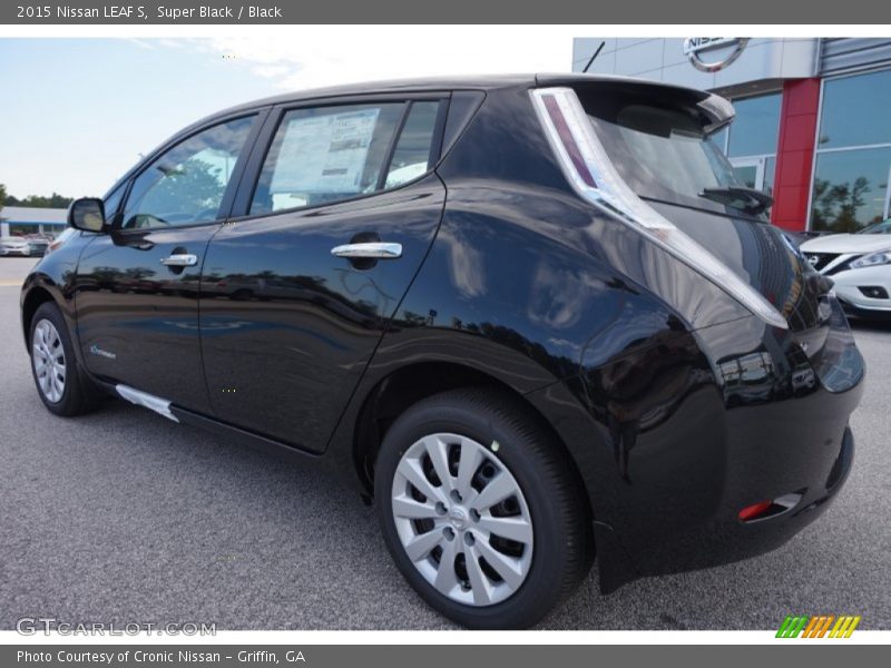 Super Black / Black 2015 Nissan LEAF S