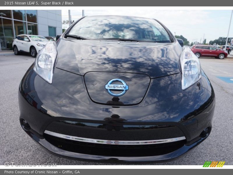 Super Black / Black 2015 Nissan LEAF S